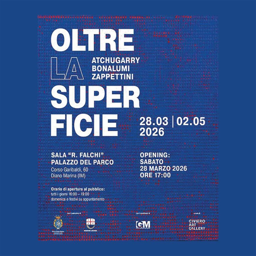 Oltre la superficie, locandina della mostra